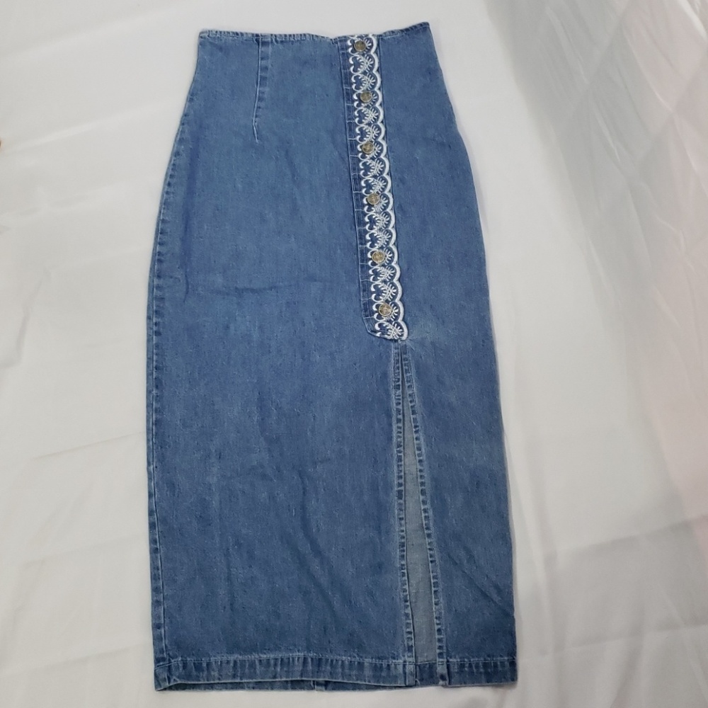 Vintage Switch Brand made in USA denim skirt